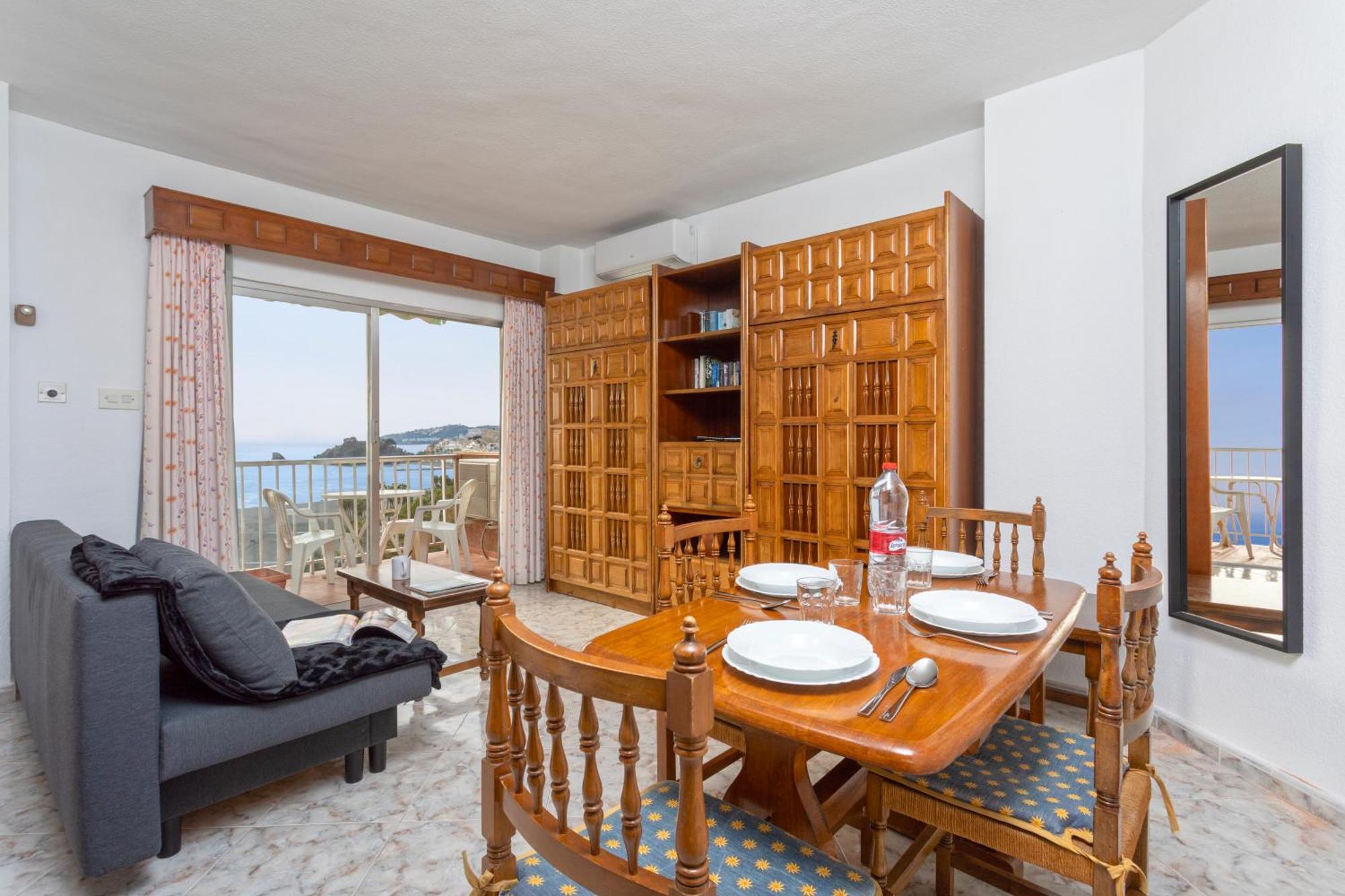 1004 - Beachfront Apartment On El Paseo, 4 Pers - Air Conditionning - Wi-Fi - Smart Tv Almuñécar المظهر الخارجي الصورة